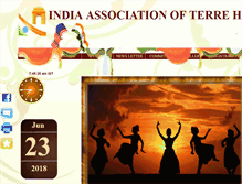 Tablet Screenshot of indiaassociationofterrehaute.org